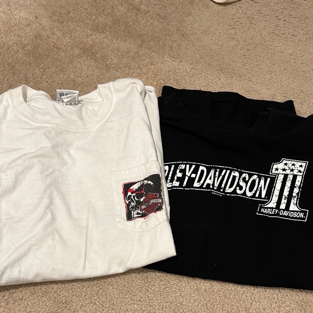 Men's Harley t shirts